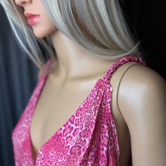 NWT Free people pink leopard bodysuit - Picture 6 of 8